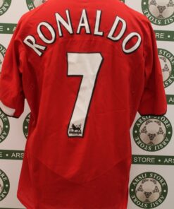 Alternative view of Maglia MANCHESTER UTD RONALDO L Home 2004/05