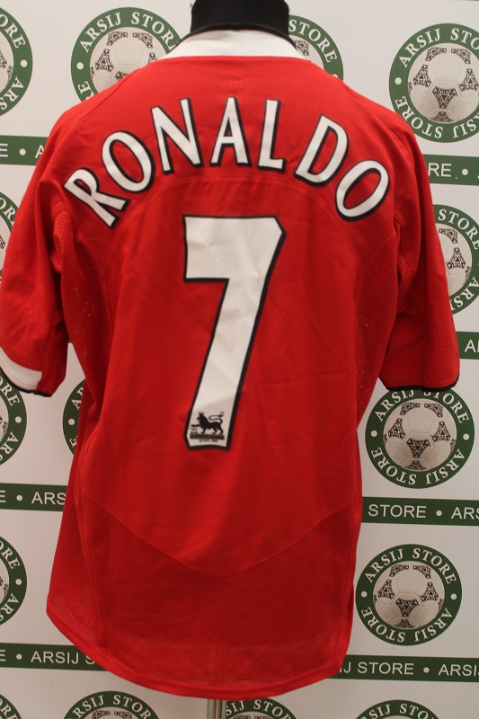 Maglia MANCHESTER UTD RONALDO L Home 2004/05 - immagine 2