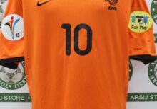 Maglia OLANDA BERGKAMP XL Home 2000