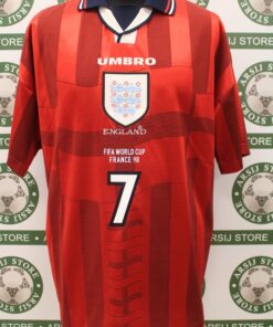 Maglia INGHILTERRA BECKHAM L Away 1998