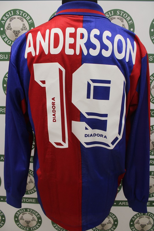 Maglia BOLOGNA ANDERSSON L Home 1996/97 - immagine 2