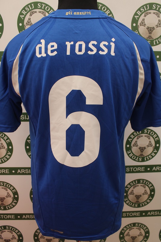 Maglia ITALIA DE ROSSI M Home 2010 - immagine 2