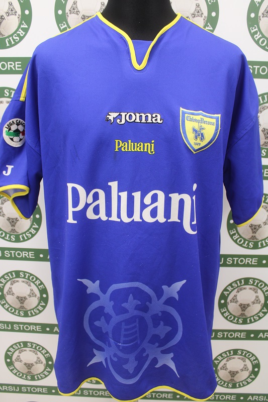 Maglia CHIEVO VERONA MARAZZINA Match Worn Away 2001/02