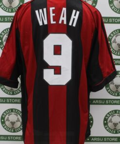 Alternative view of Maglia MILAN WEAH L Home 1998/99