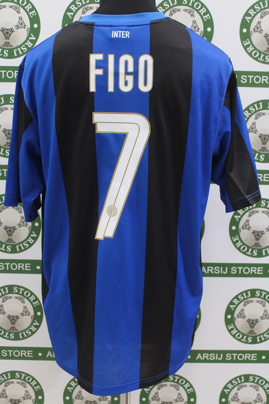Maglia INTER FIGO L Home 2008/09 - immagine 2