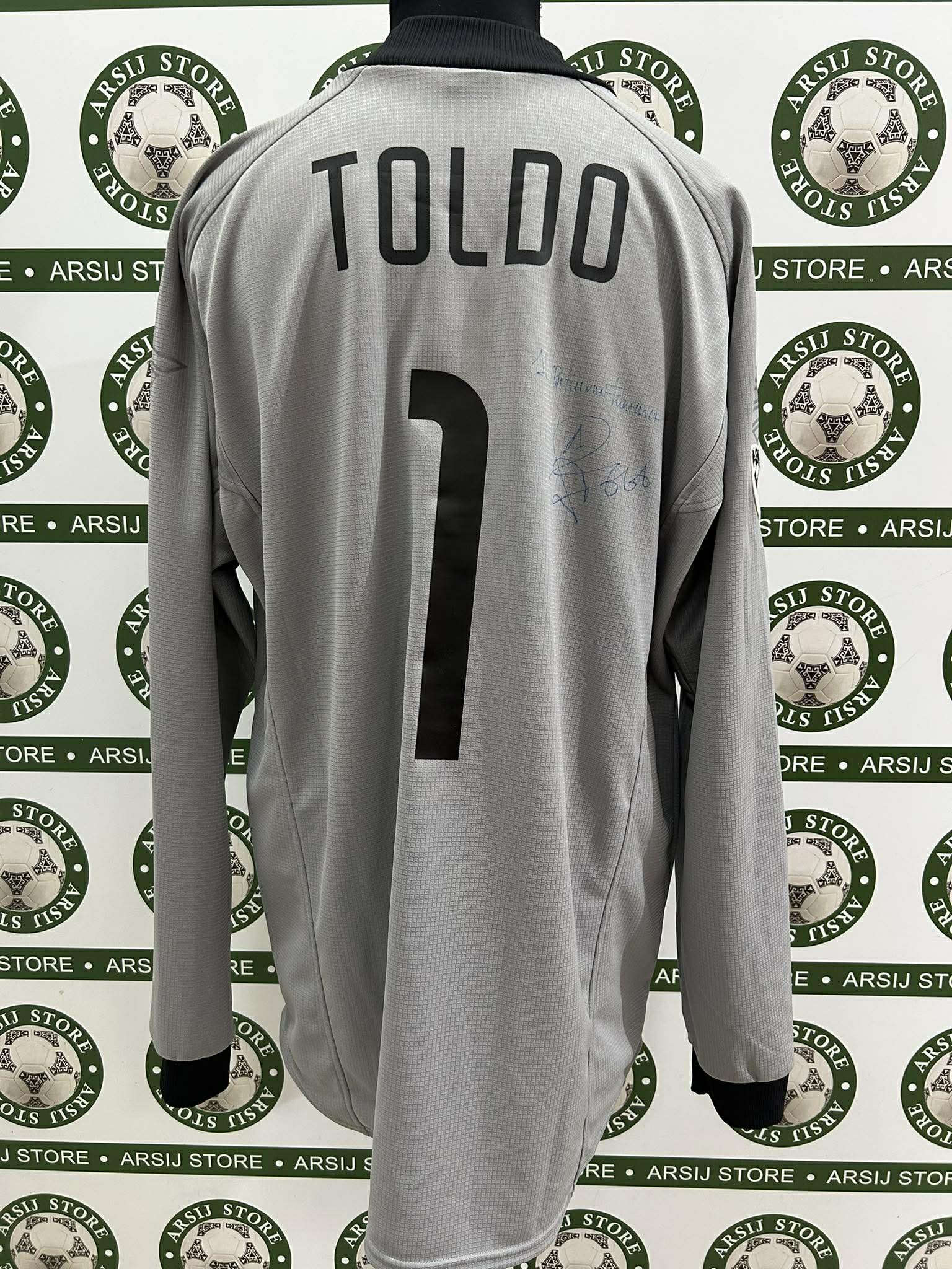 Maglia INTER TOLDO Match Worn Portiere 2000/01 - immagine 2