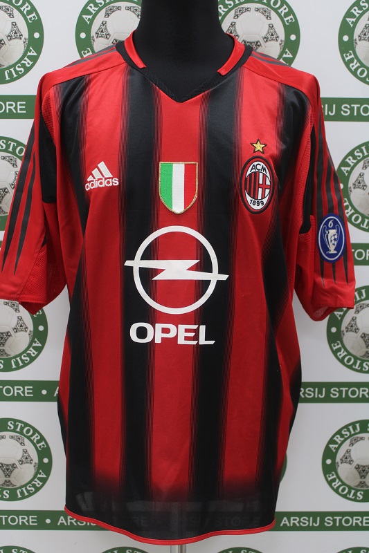 Maglia MILAN KAKà XL Home 2004/05 Signed