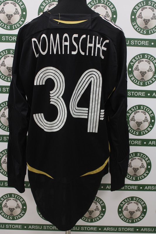 Maglia BAYER LEVERKUSEN DOMASCHKE Match Worn Portiere Signed - immagine 2