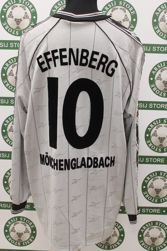 Maglia BORUSSIA MONCHENGLADBACH EFFENBERG Match Worn Away 1997/98 - immagine 2