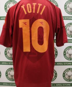 Alternative view of Maglia ROMA TOTTI L Home 1997/98