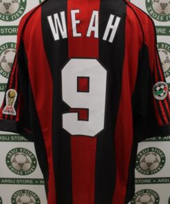 Alternative view of Maglia MILAN WEAH XL Home 1998/99