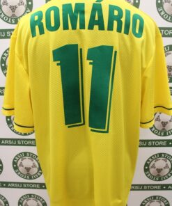 Alternative view of Maglia BRASILE ROMARIO XL Home 1994