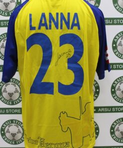 Alternative view of Maglia CHIEVO VERONA LANNA XL Home 2003/04 Signed