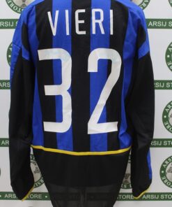 Alternative view of Maglia INTER VIERI L Home 2002/03 Signed