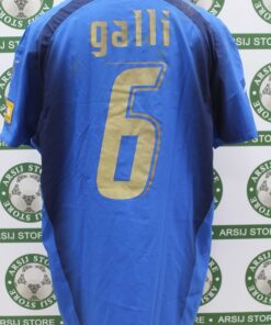 Alternative view of Maglia ITALIA Match Worn Home 2007
