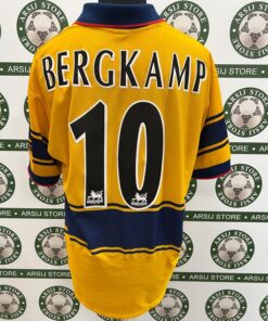Alternative view of Maglia ARSENAL BERGKAMP L Away 1997/99