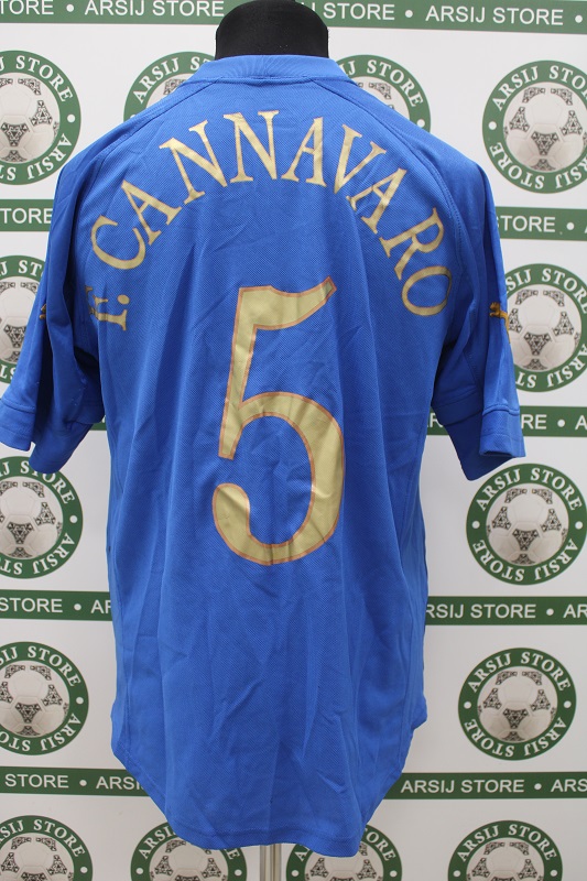 Maglia ITALIA CANNAVARO M Home 2004 - immagine 2