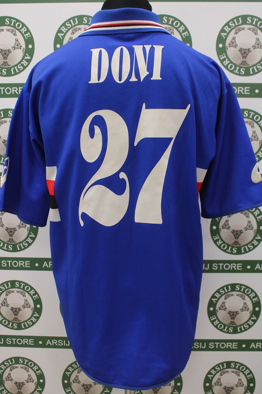 Maglia SAMPDORIA DONI L Home 2003/04 - immagine 2