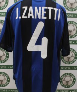 Alternative view of Maglia INTER ZANETTI L Home 2001/02