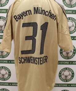 Alternative view of Maglia BAYERN MONACO SCHWEINSTEIGER L Away 2004/05