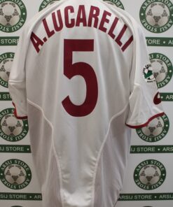 Alternative view of Maglia LIVORNO LUCARELLI Match Worn Away 2004/05