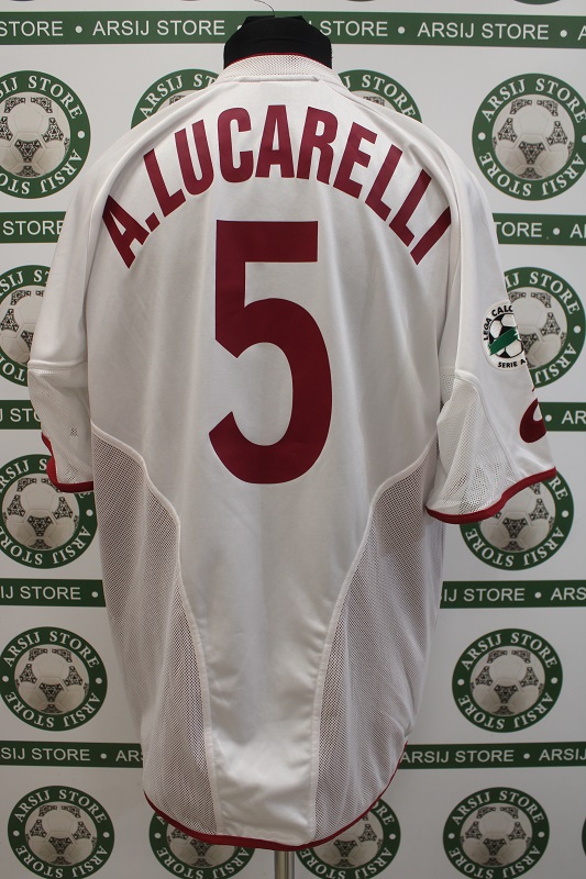 Maglia LIVORNO LUCARELLI Match Worn Away 2004/05 - immagine 2
