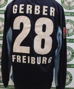 Alternative view of Maglia FRIBURGO GERBER Match Worn Third 2002/03