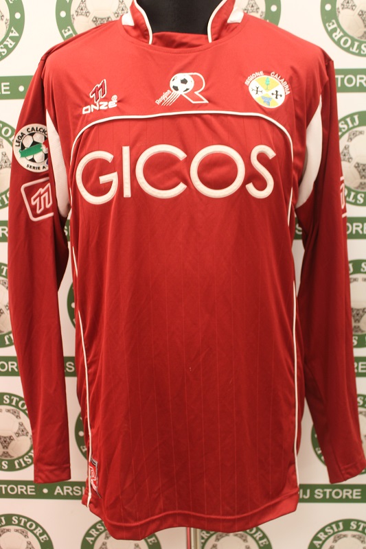 Maglia REGGINA AMERINI Match Worn Home 2006/07 Signed
