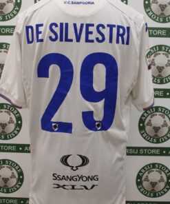 Alternative view of Maglia SAMPDORIA DE SILVESTRI Match Worn Away 2015/16