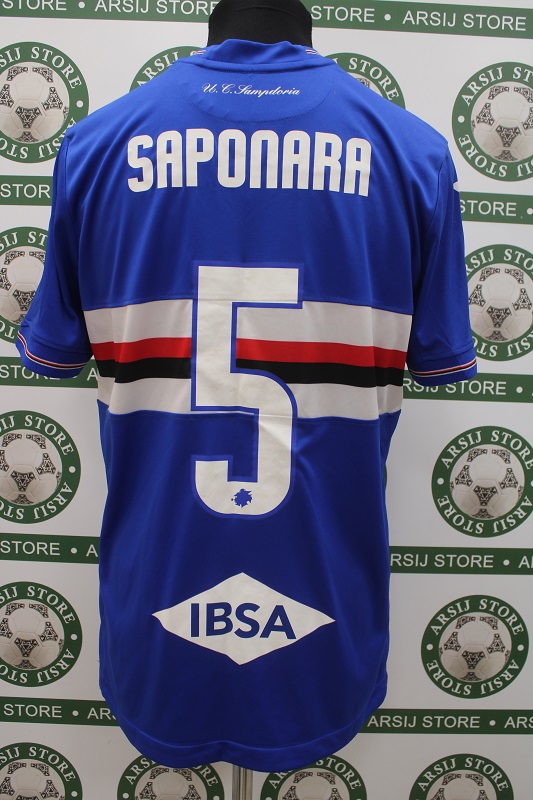 Maglia SAMPDORIA SAPONARA M Home 2018/19 - immagine 2