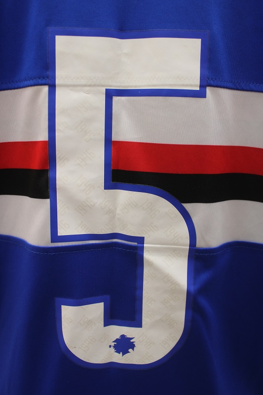 Maglia SAMPDORIA SAPONARA M Home 2018/19 - immagine 3