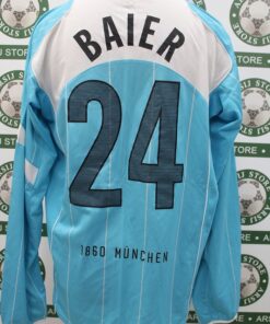 Alternative view of Maglia MONACO 1860 BAIER Match Worn Home 2003/04 Signed