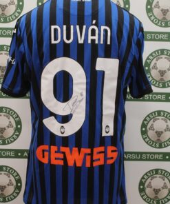 Alternative view of Maglia ATALANTA ZAPATA Match Worn Home 2020/21 Signed