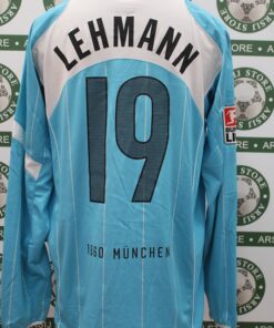 Alternative view of Maglia MONACO 1860 LEHMANN Match Worn Home 2003/04 Signed
