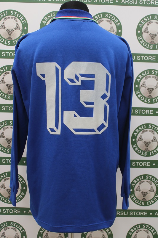 Maglia ITALIA DE AGOSTINI Match Worn Home 1989 - immagine 2
