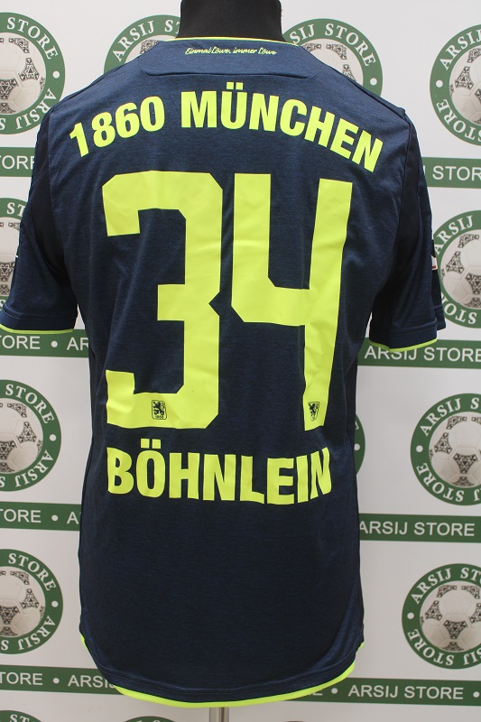 Maglia MONACO 1860 BOHNLEIN Match Worn Home 2018/19 - immagine 2