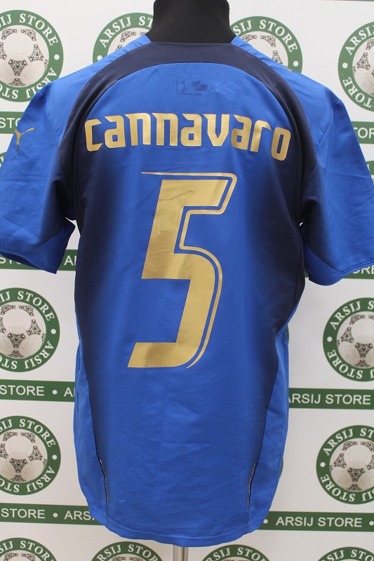 Maglia ITALIA CANNAVARO S Home 2006 - immagine 2
