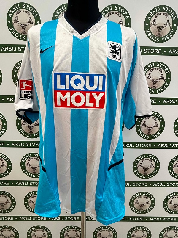 Maglia MONACO 1860 KURZ Match Worn Home 2002/03