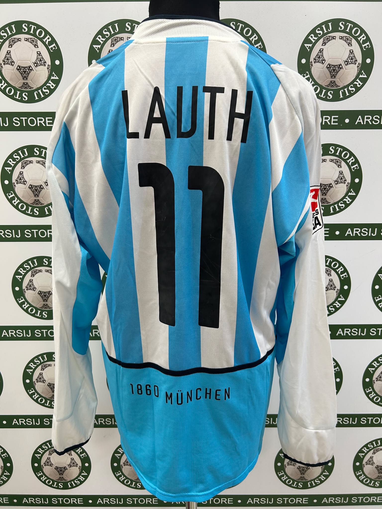Maglia MONACO 1860 LAUTH Match Worn Home 2002/03 - immagine 2