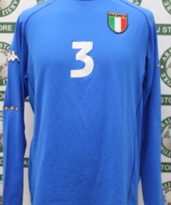 Maglia ITALIA MALDINI Match Worn Home 2000