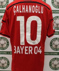 Alternative view of Maglia BAYER LEVERKUSEN CALHANOGLU L Home 2014/15