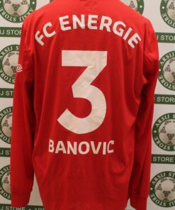 Alternative view of Maglia ENERGIE COTTBUS BANOVIC Match Worn Home 2011/12 Signed