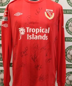 Maglia ENERGIE COTTBUS BANOVIC Match Worn Home 2011/12 Signed