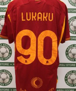 Alternative view of Maglia ROMA LUKAKU XL Home 2023/24