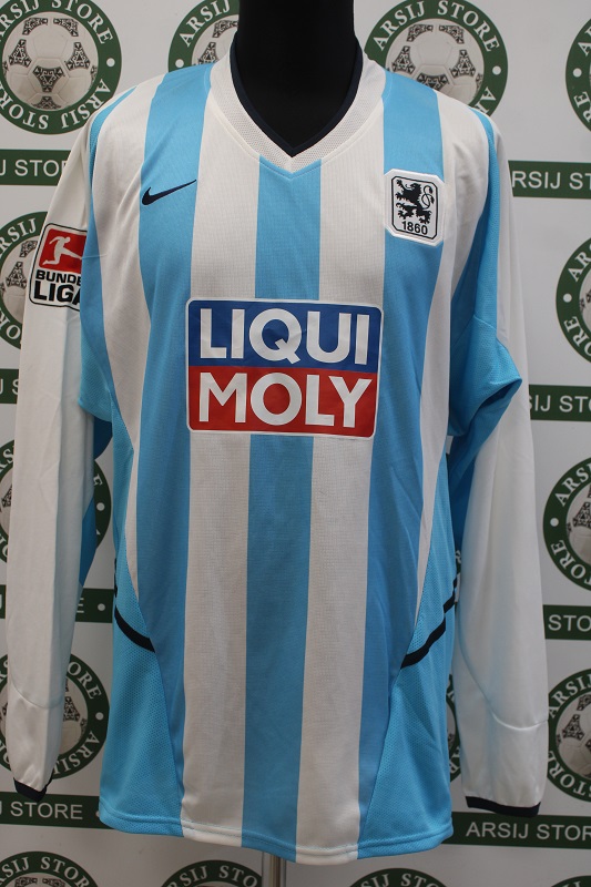 Maglia MONACO 1860 LAUTH Match Worn Home 2002/03