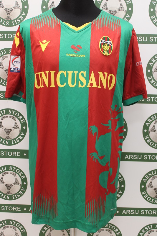 Maglia TERNANA MAMMARELLA Match Worn Home 2020/21
