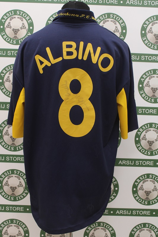 Maglia MODENA ALBINO Match Worn Away 2002/03 - immagine 2