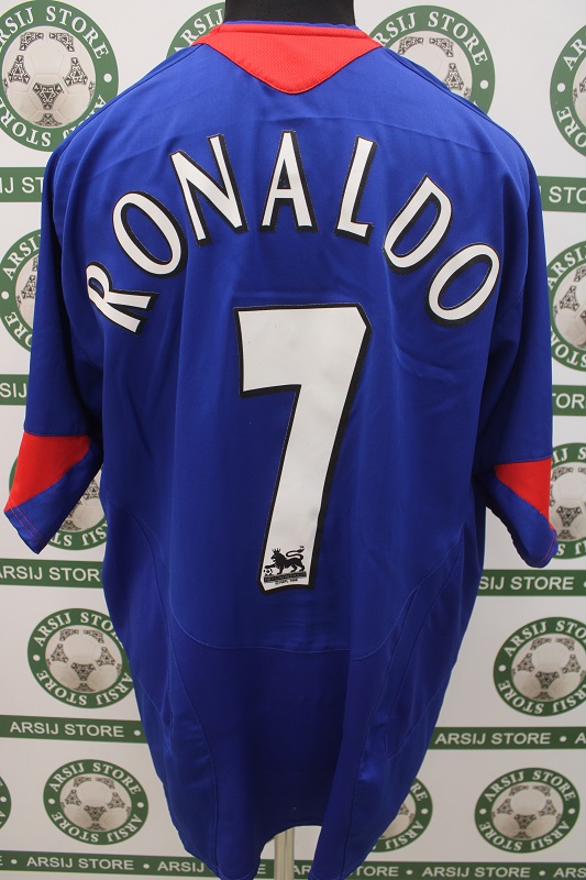 Maglia MANCHESTER UTD RONALDO XL Away 2005/06 - immagine 2