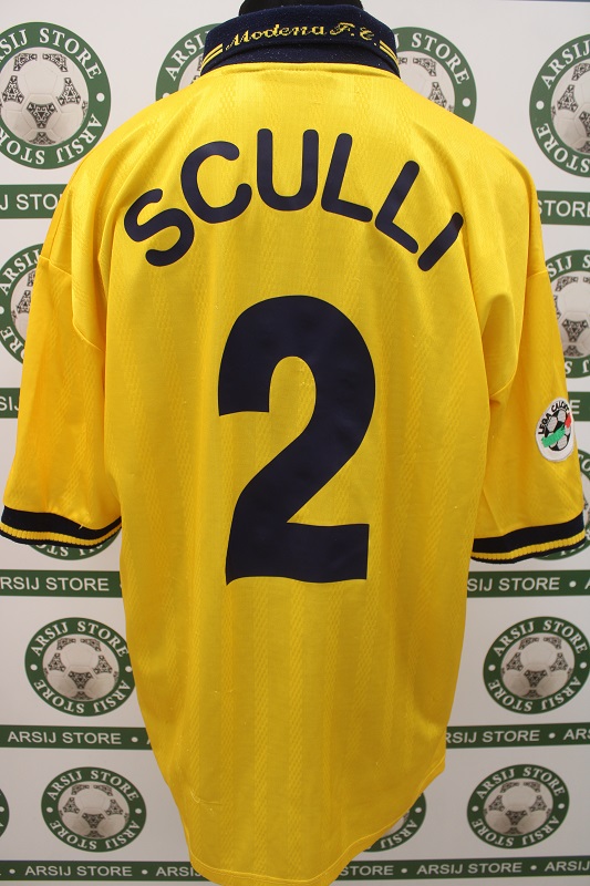 Maglia MODENA SCULLI Match Worn Home 2002/03 - immagine 2