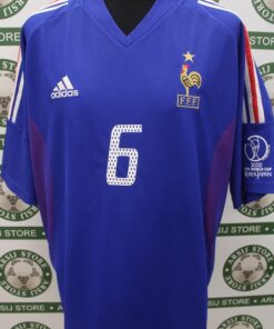 Maglia FRANCIA DJORKAEFF XL Home 2002
